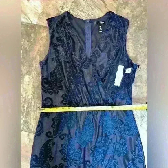 NWT Aqua Womens Velvet Cocktail Mini Dress Size Large - Picture 5 of 10
